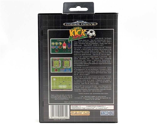 Super Kick Off - Komplet I Æske - Sega Mega Drive Spil (B Grade) (Genbrug)